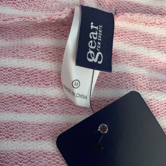 Gear for Sports THE HAMPTONS nautical stripe hoodie embroidered anchor NWT - Picture 3 of 10